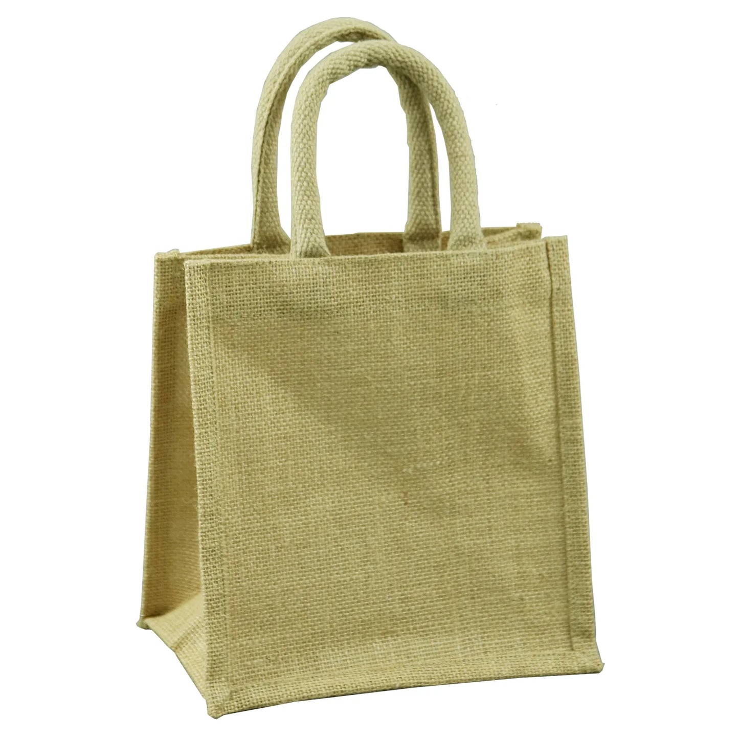 Goa reusable bag made of natural jute canvas/6 beers