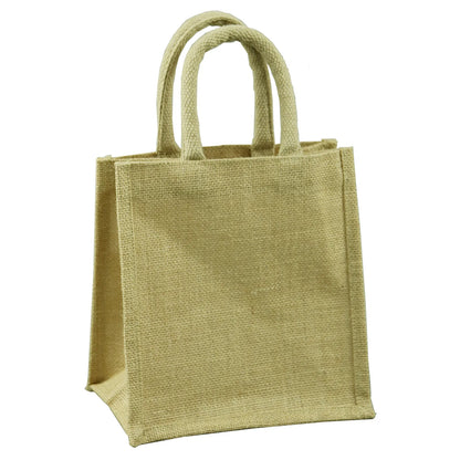 Goa reusable bag made of natural jute canvas/6 beers
