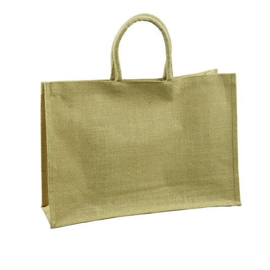 Sac Goa réutilisable toile de jute cabas 50x15x35cm