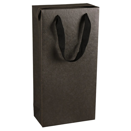 Boxbag Chicago kraft paper bag for 2 bottles