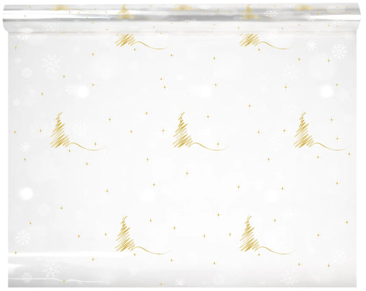 Alaska white/gold polypro film 40µ 0.80x120m