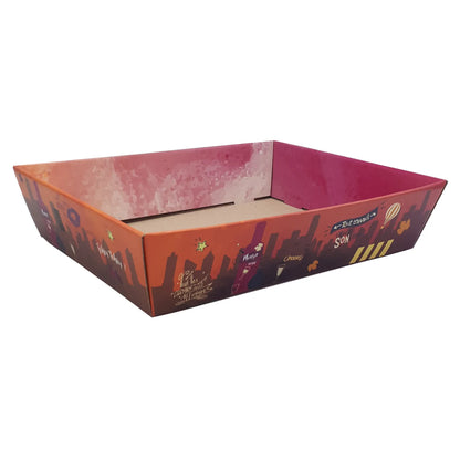 Burano cardboard basket 37x28x8cm