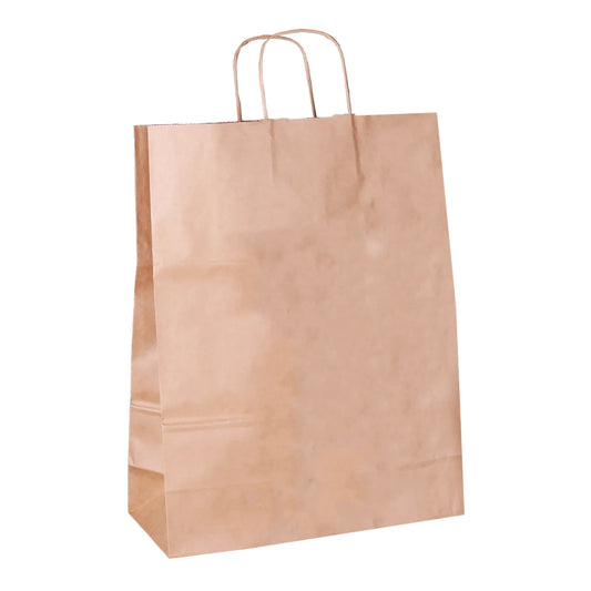 Eco-friendly kraft paper tote bag, 35x14x36cm