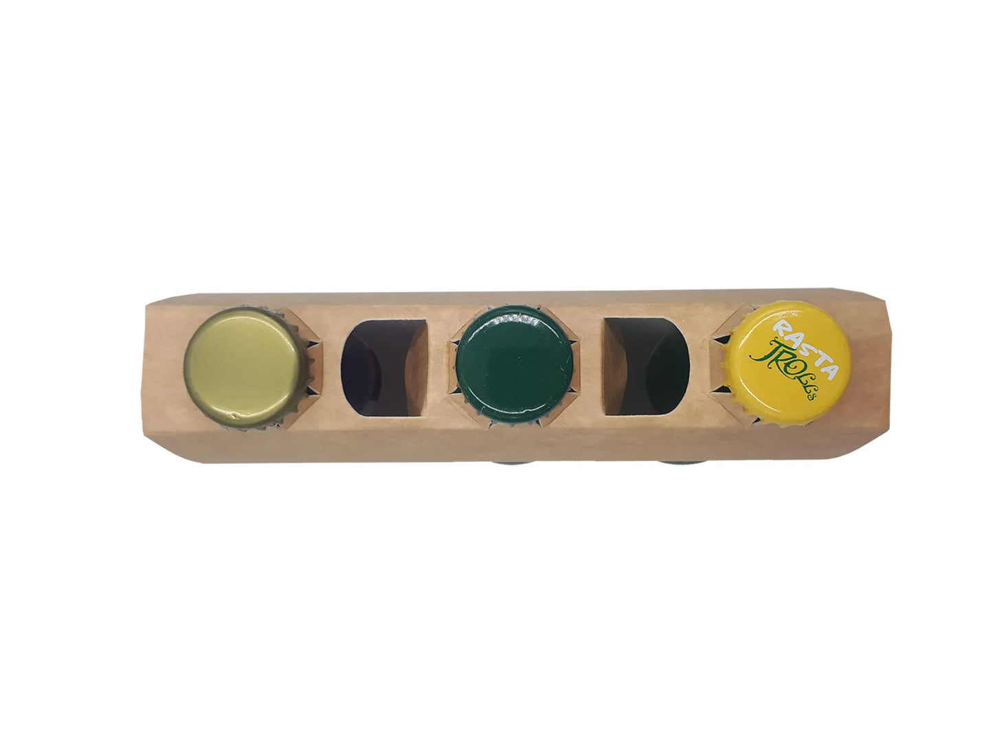 Tripack en carton pour 3 bières (type long neck)