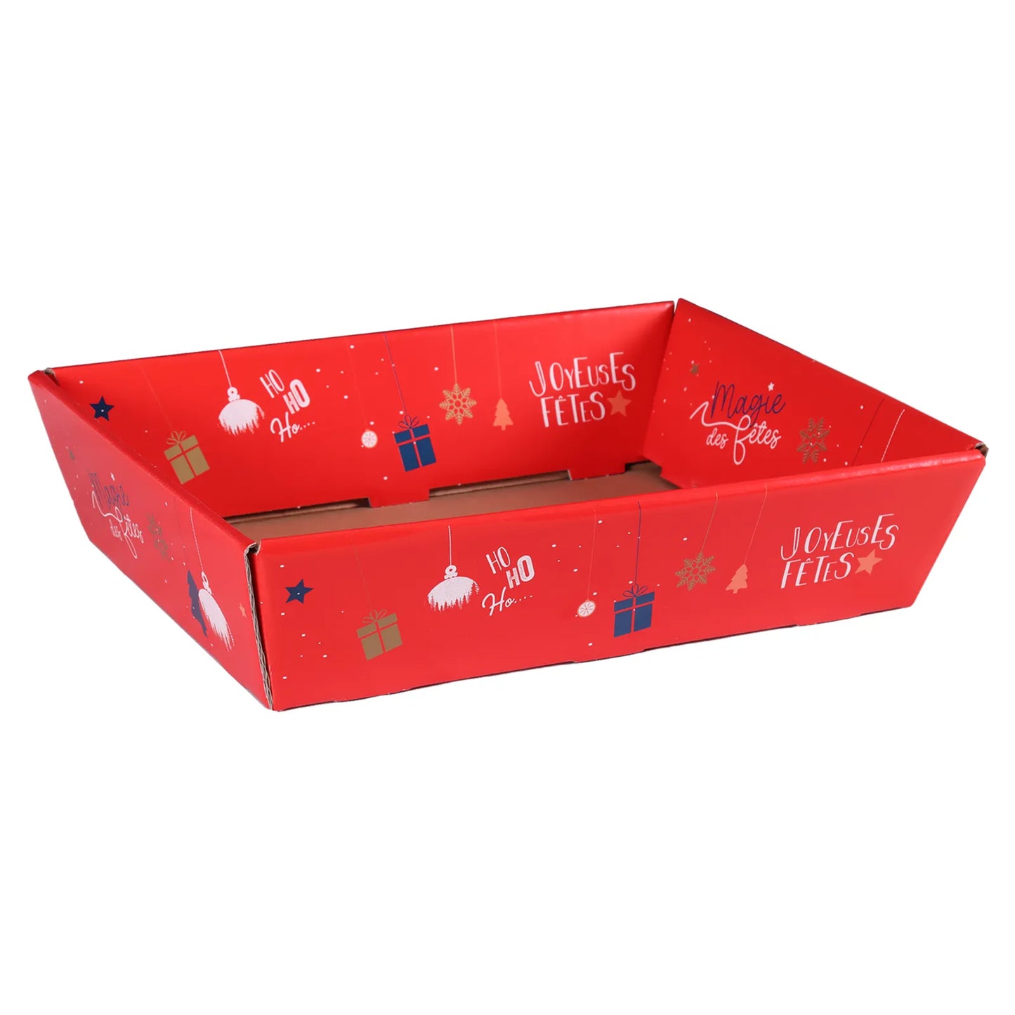 Sofia cardboard basket 34x21x8cm