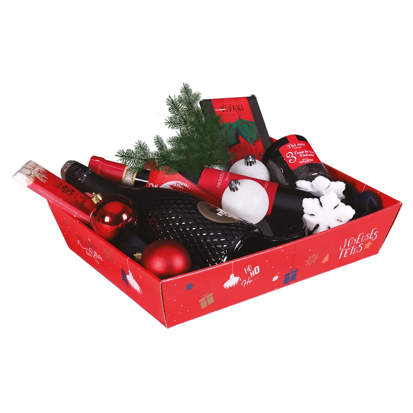 Sofia cardboard basket 37x28x8cm