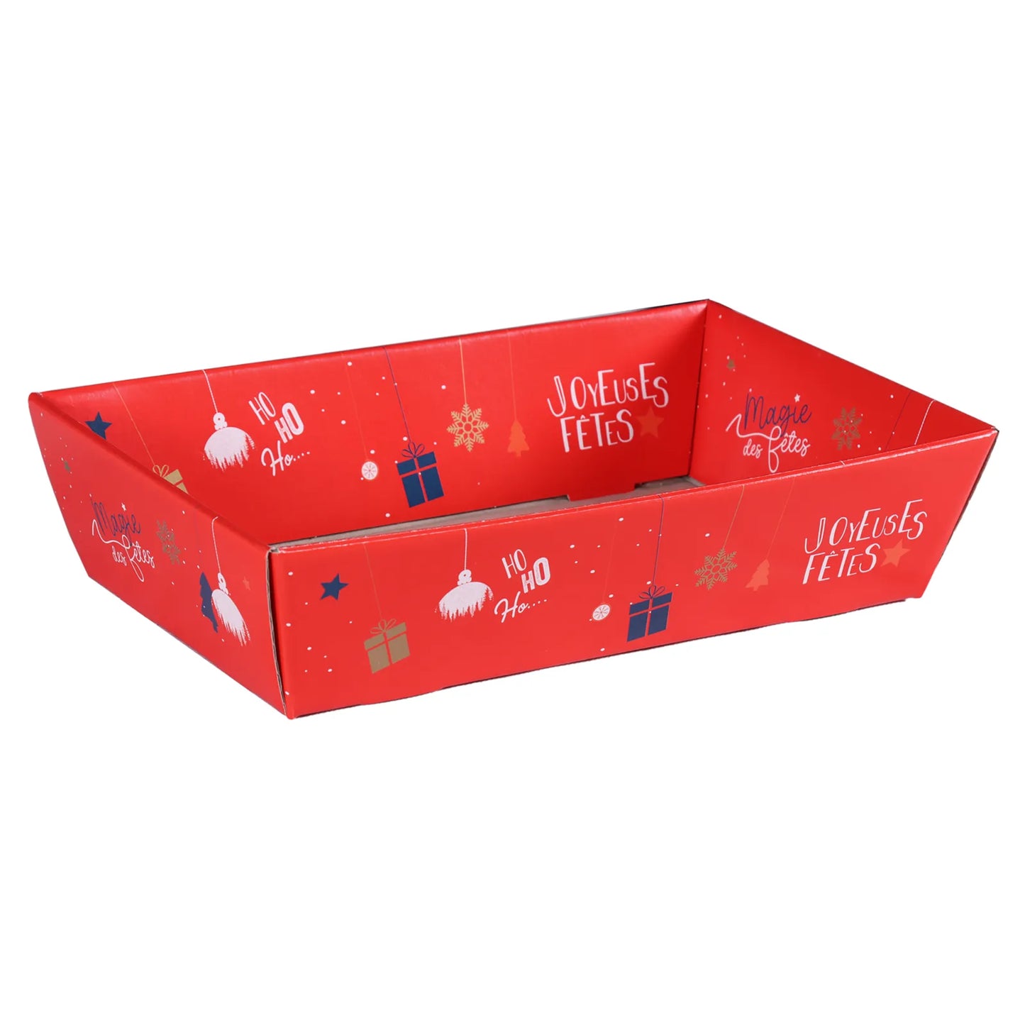 Sofia cardboard basket 42x31x10cm