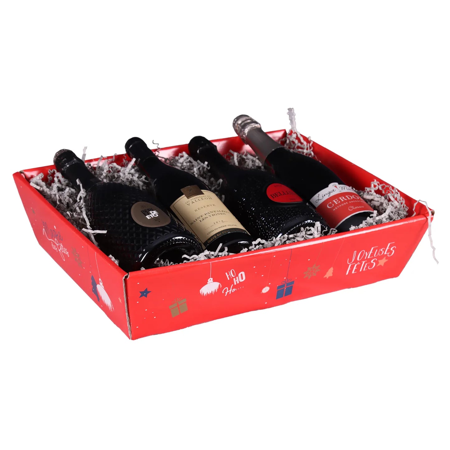 Sofia cardboard basket 42x31x10cm
