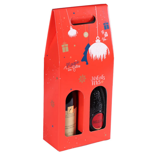 Valisette Sofia carton 2 bouteilles