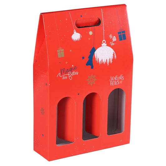 Valisette Sofia carton 3 bouteilles