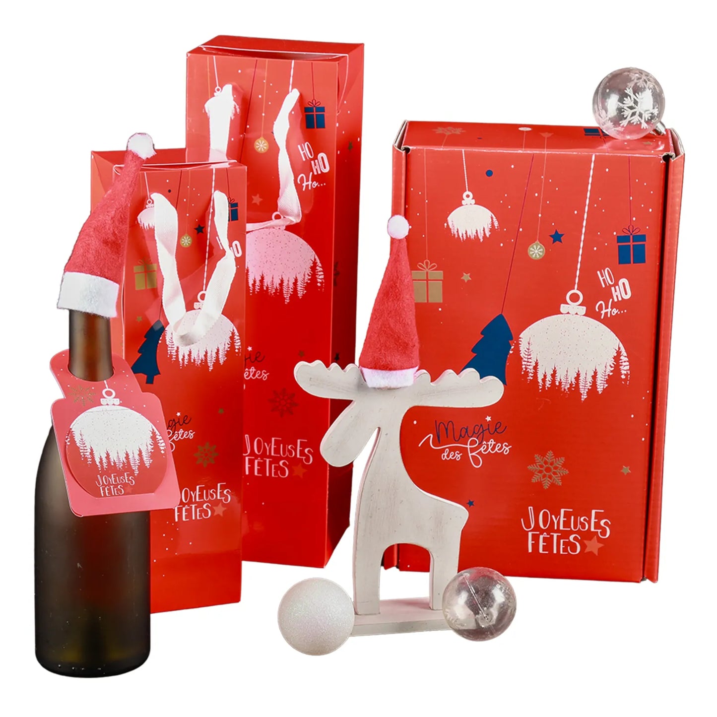Coffret Sofia carton 2 bouteilles