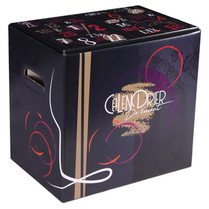 Caisse Calendrier de lavent Santino carton 12 bouteilles