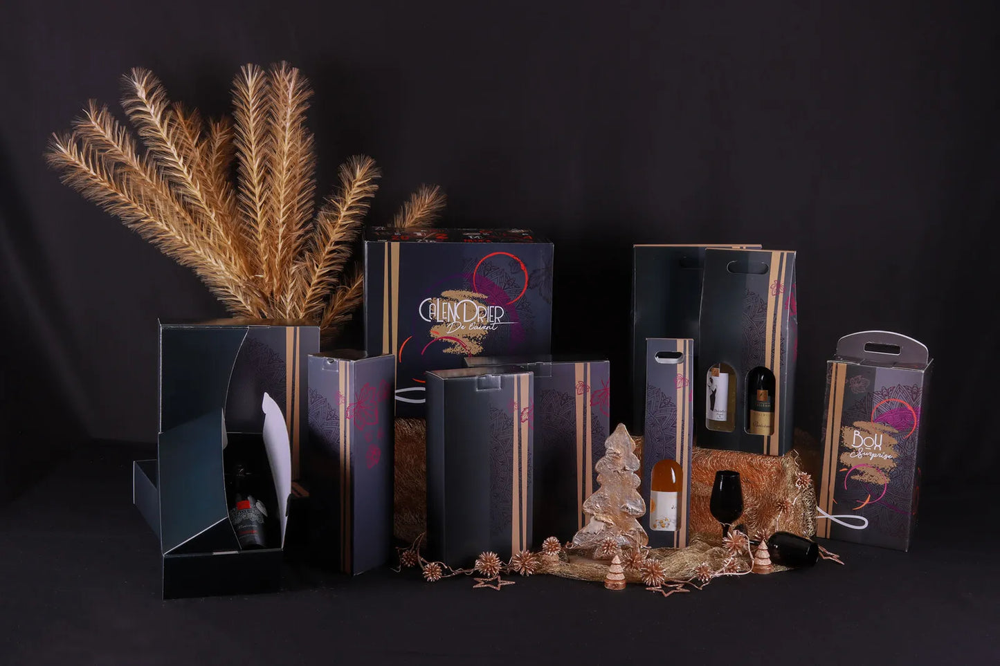 Coffret Santino carton 2 bouteilles