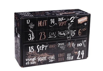 Caisse Calendrier de lavent Gusto terroir carton 24 cases