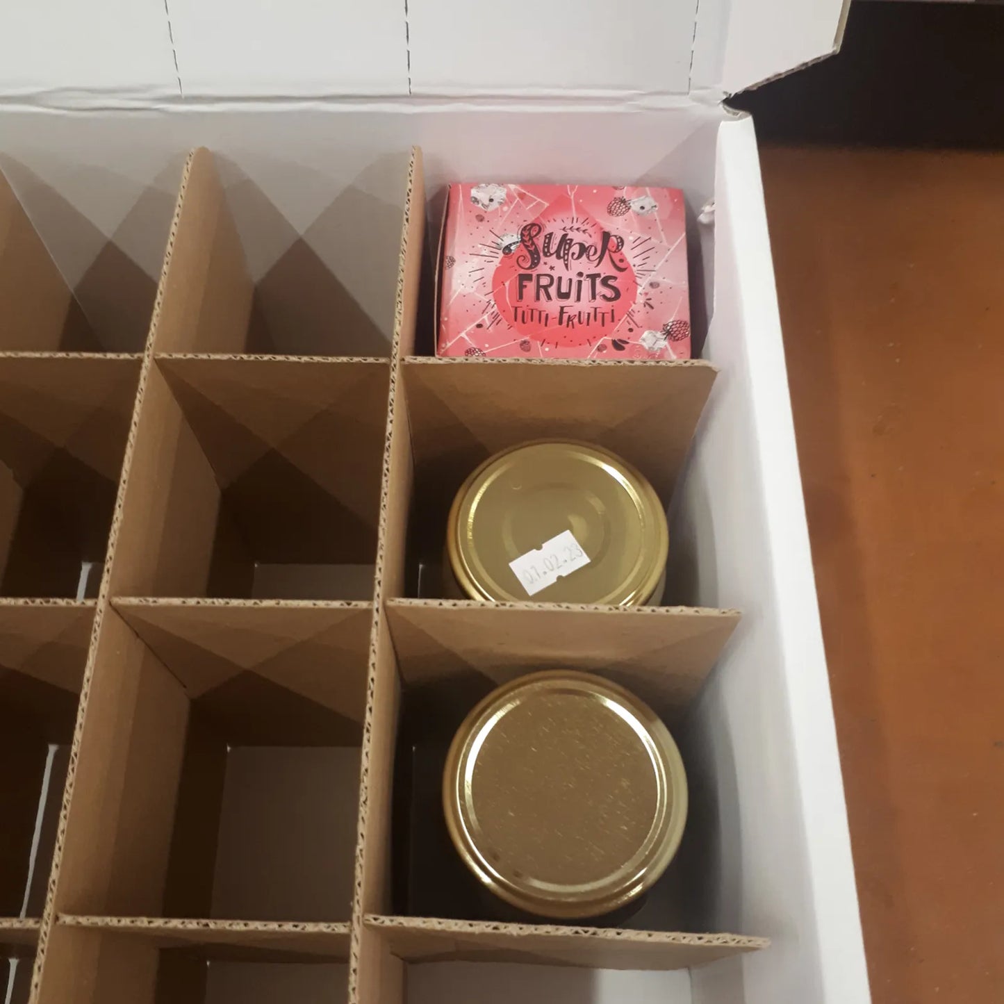 Caisse Calendrier de lavent Gusto terroir carton 24 cases
