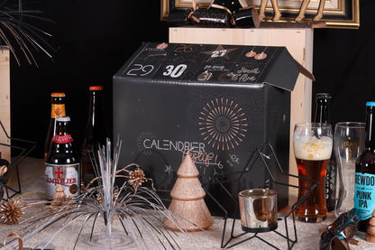 Caisse Calendrier Festif Céleste 8 cases 50cl