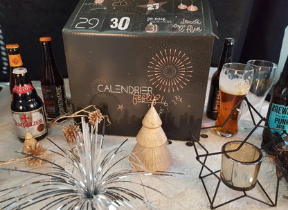 Caisse Calendrier Festif Céleste 8 cases 50cl