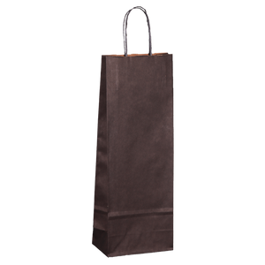Black Kraft Paper Eco Esprit Bag 1 Bottle
