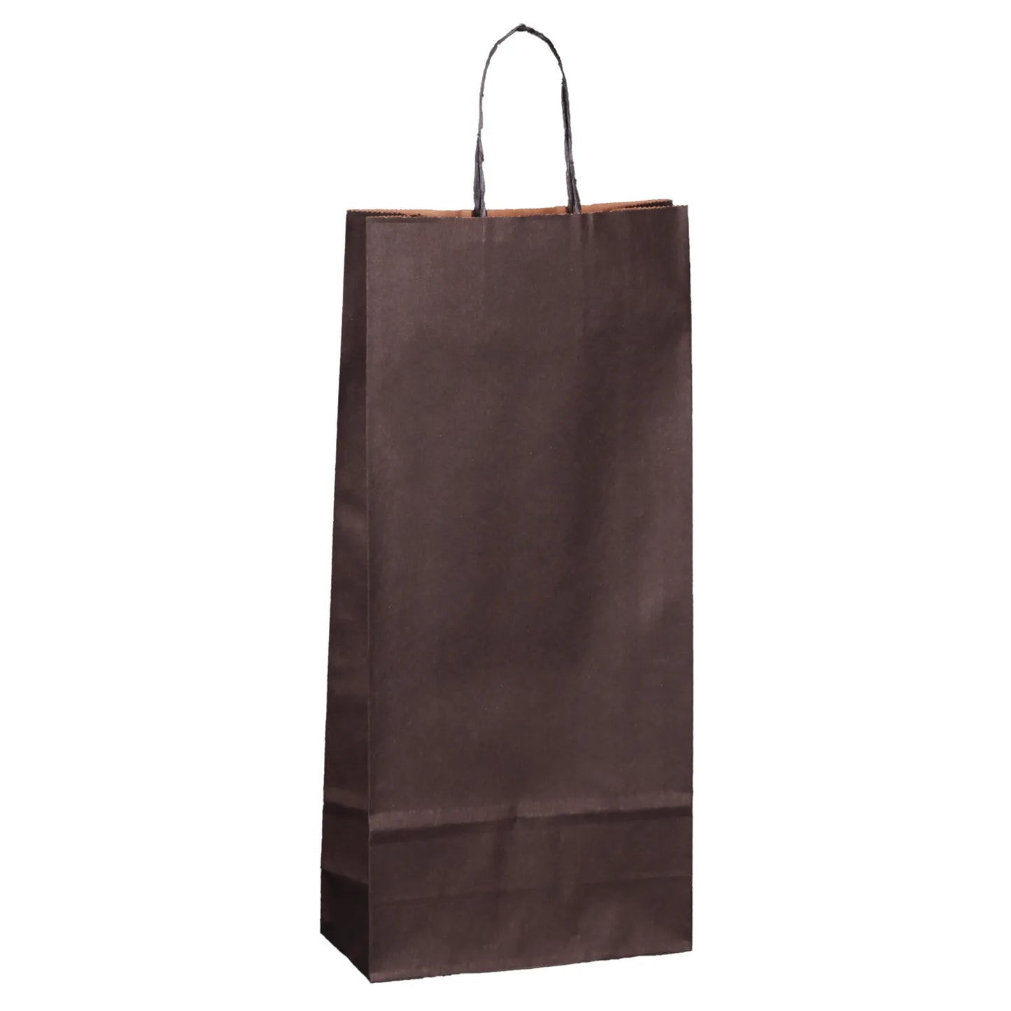 Black Esprit Eco Kraft Paper Bag for 2 Bottles