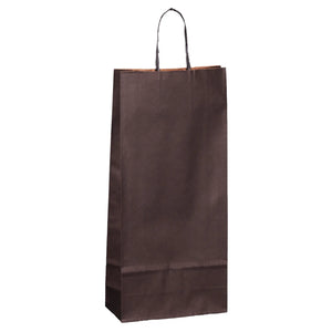 Black Esprit Eco Kraft Paper Bag for 2 Bottles