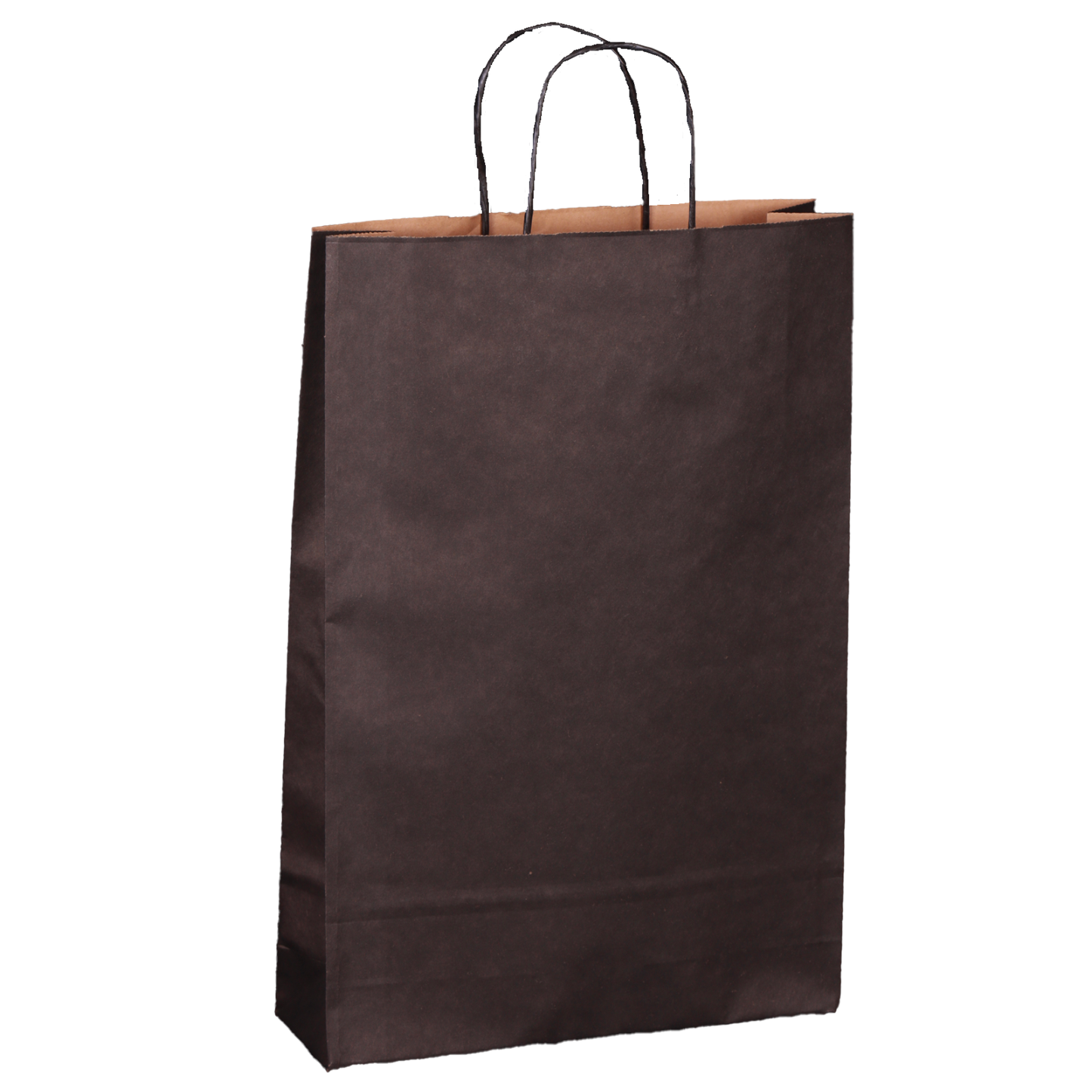 Esprit Eco Black Kraft Paper 3-Bottle Bag
