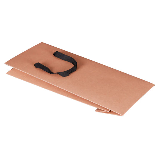 Atlanta kraft paper box bag for 2 bottles