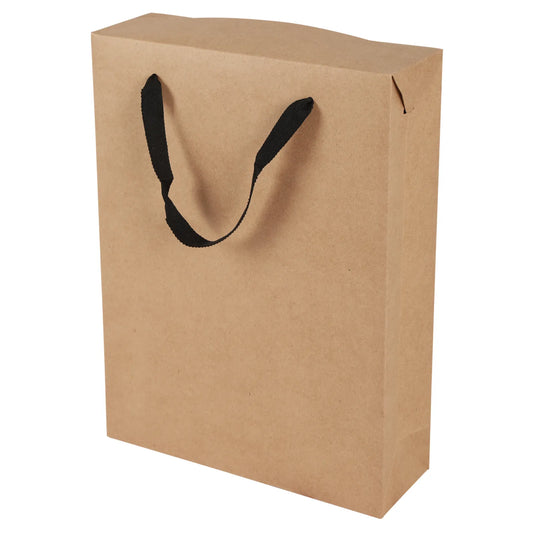 Atlanta kraft paper box bag for 3 bottles