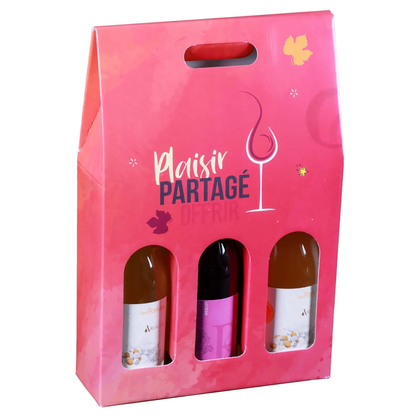 Valisette Burano carton 3 bouteilles