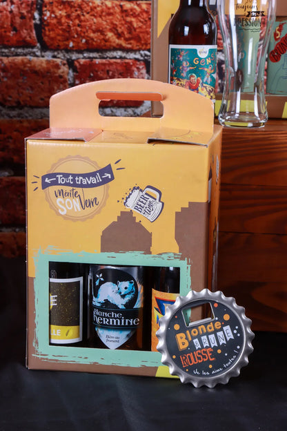 Valisette Box San Francisco carton Urban 9 bières 33cl