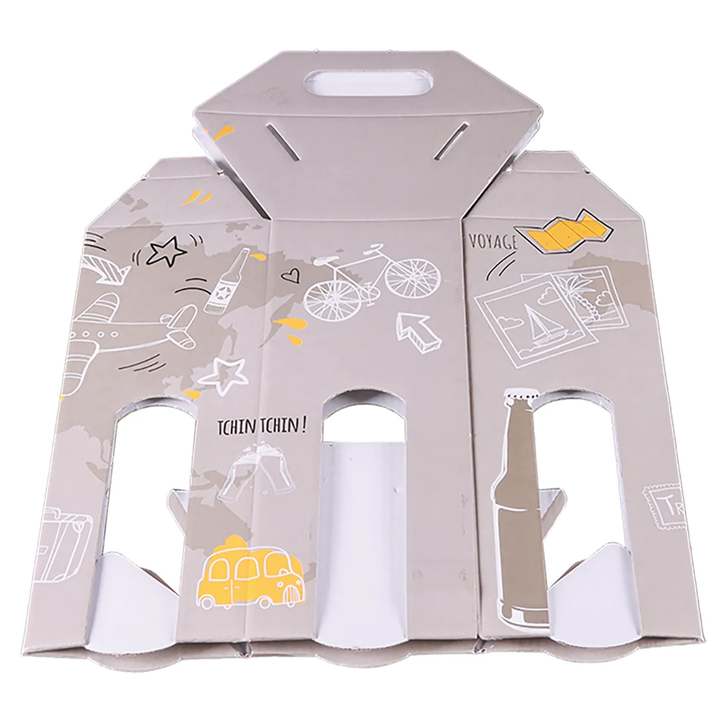 Fiji carousel suitcase containing 7 x 33cl beers (long neck type)