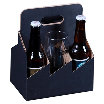 Valisette panier Buffalo carton kraft 6 bières 33cl