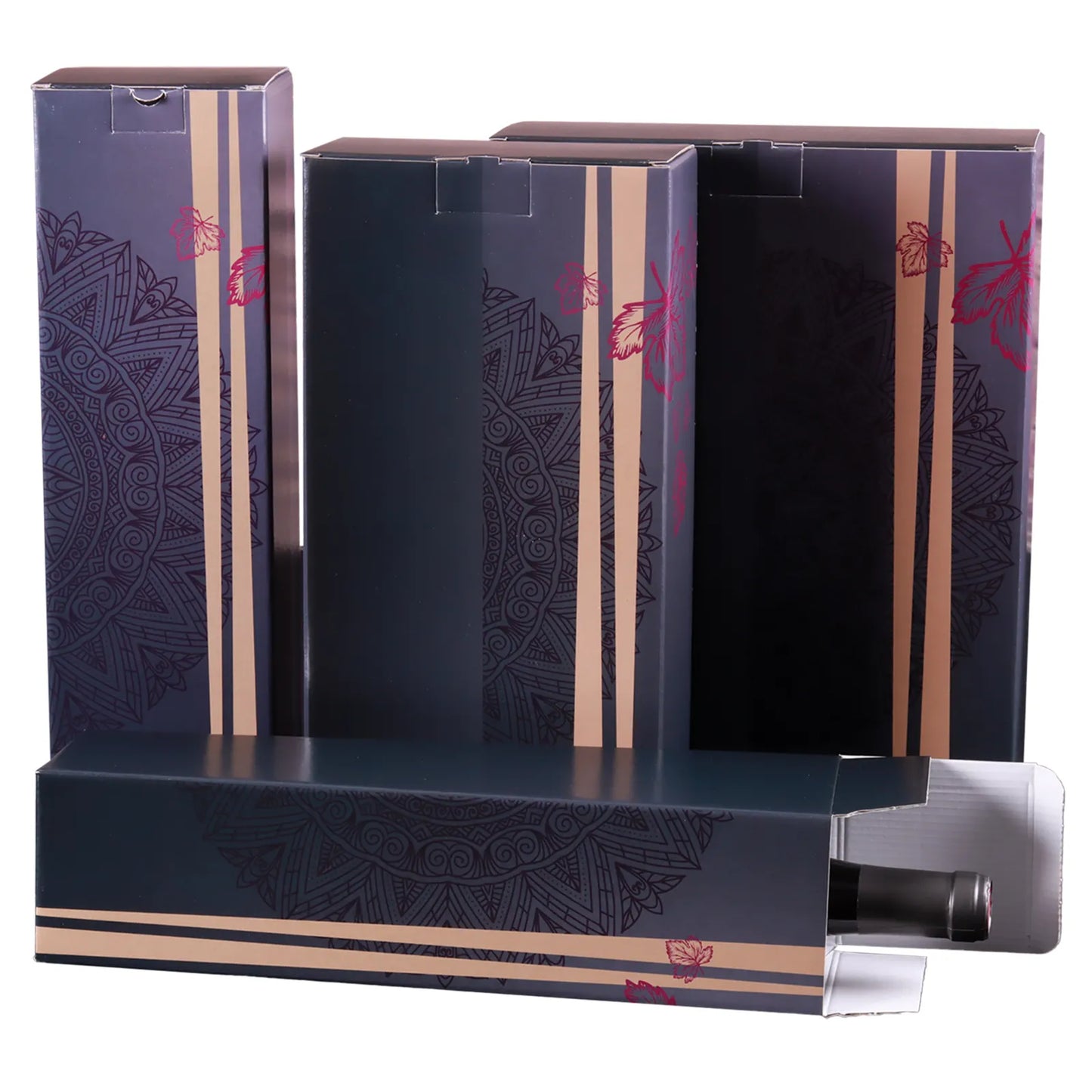 Etui Santino carton 3 bouteilles