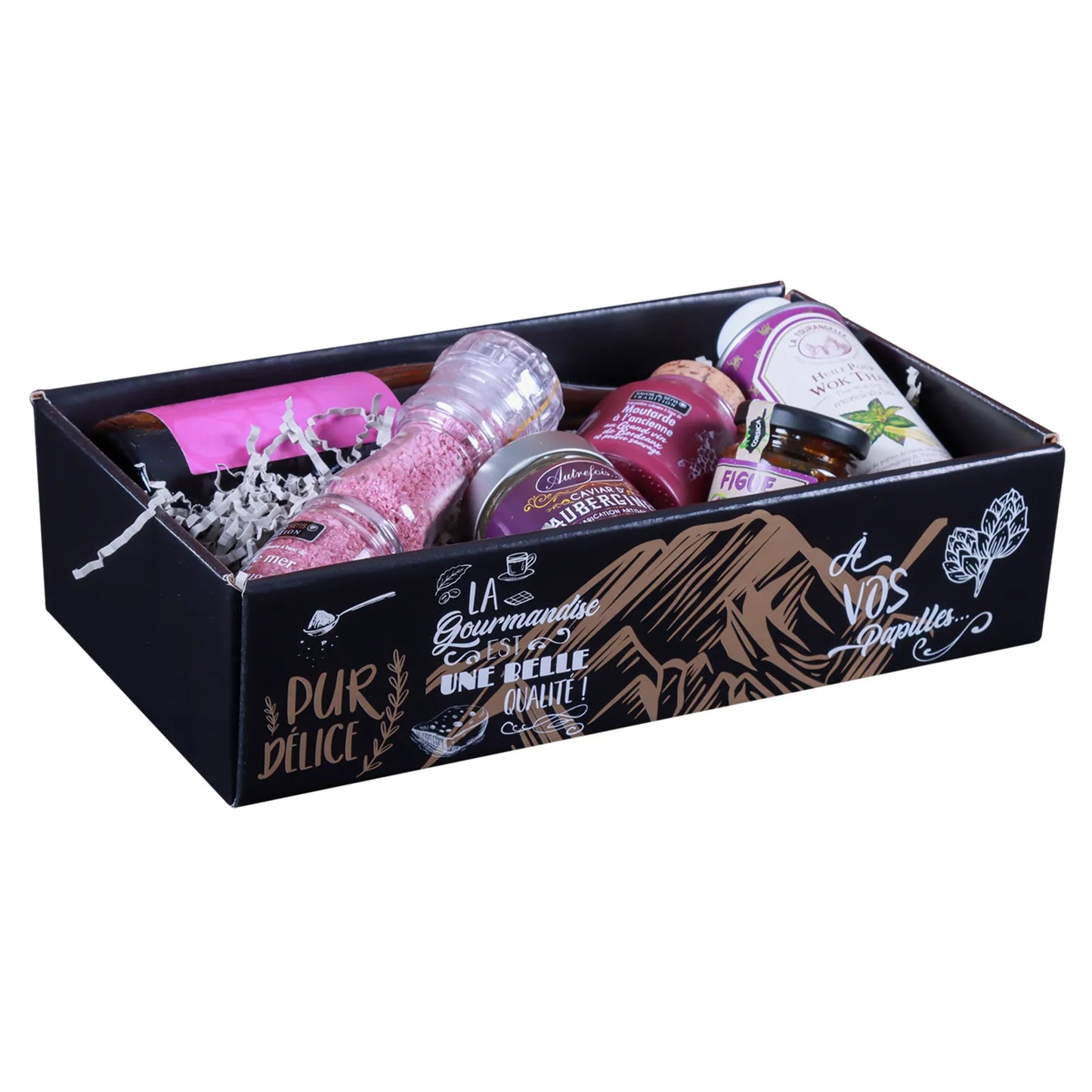 Gusto cardboard basket 31x18x8cm
