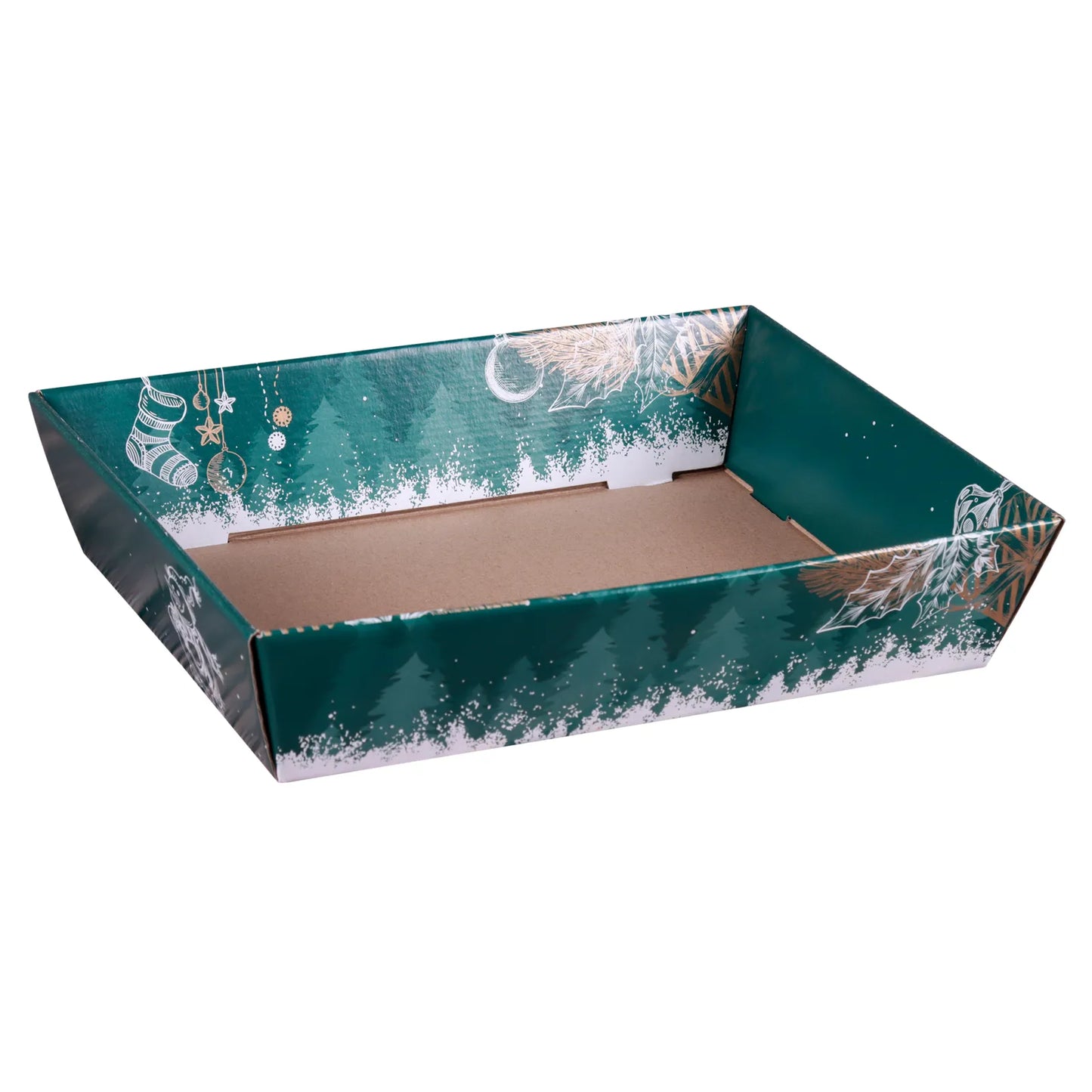 Calgary cardboard trash can 37x28x8cm