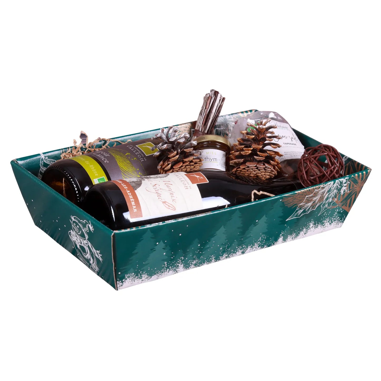 Calgary cardboard trash can 37x28x8cm