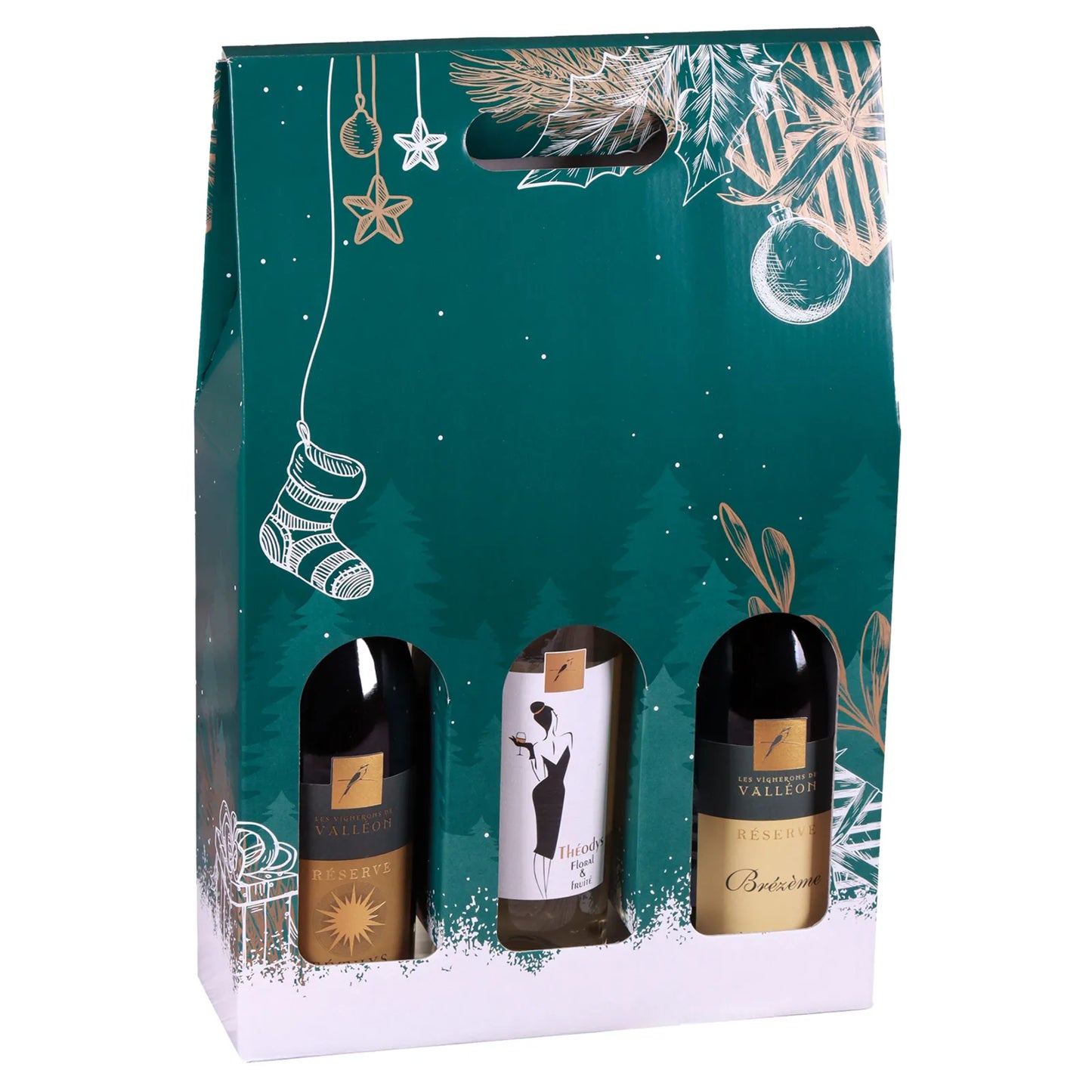 Valisette Calgary carton 3 bouteilles