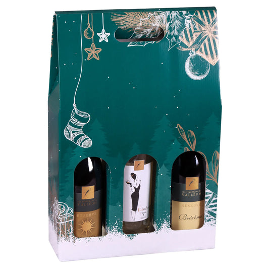 Valisette Calgary carton 3 bouteilles