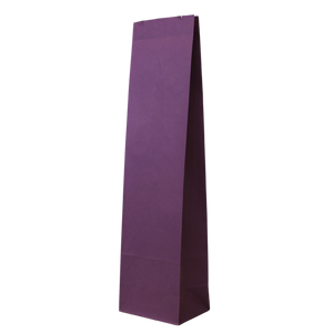 Eco-friendly kraft paper sleeve in recycled wine lees, 1 bottle