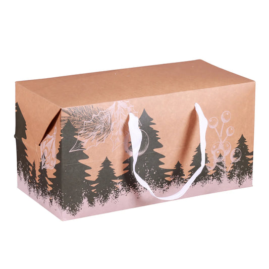 Sac Boxbag Calgary papier kraft 31x16x16cm