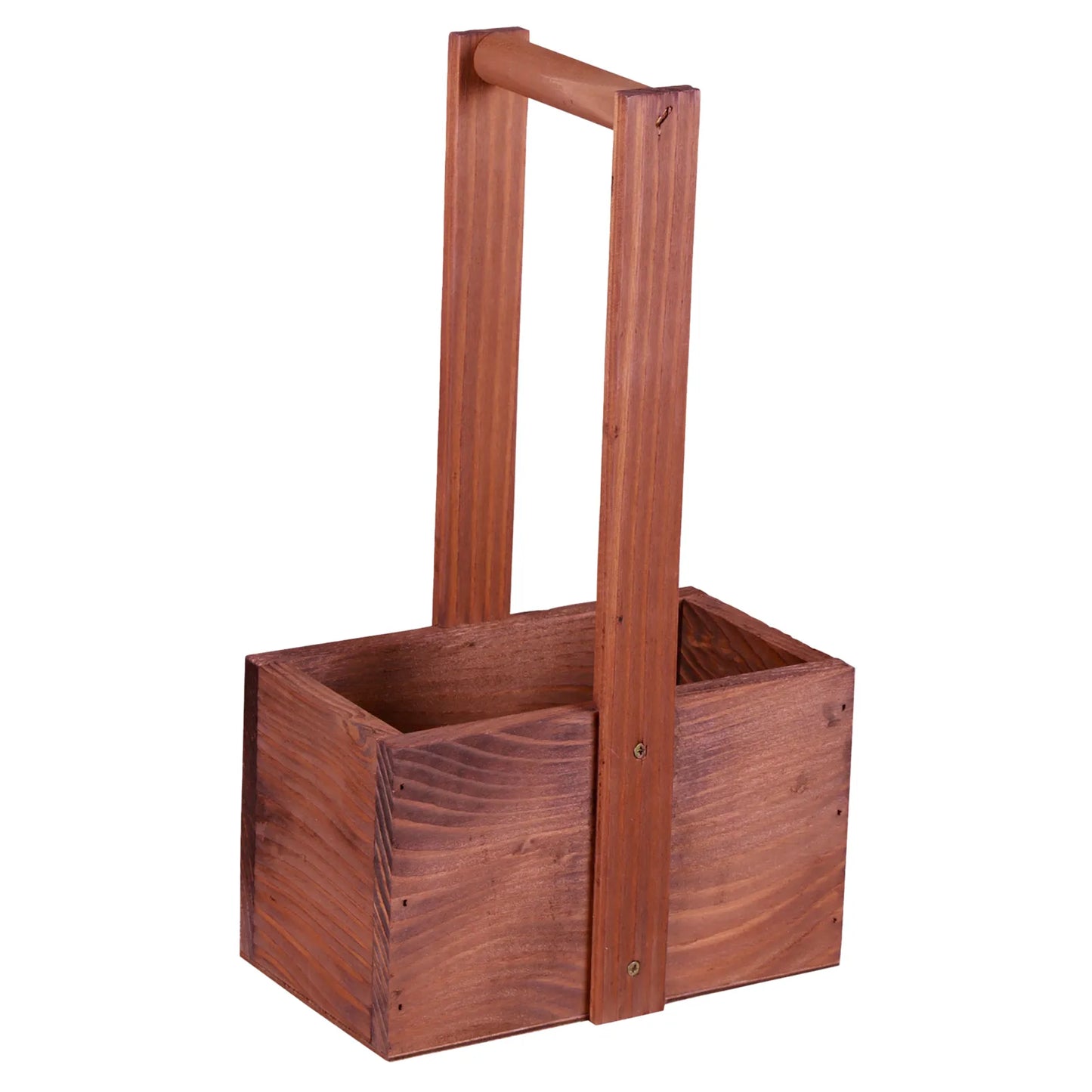 Panier Bruno bois 2 bouteilles