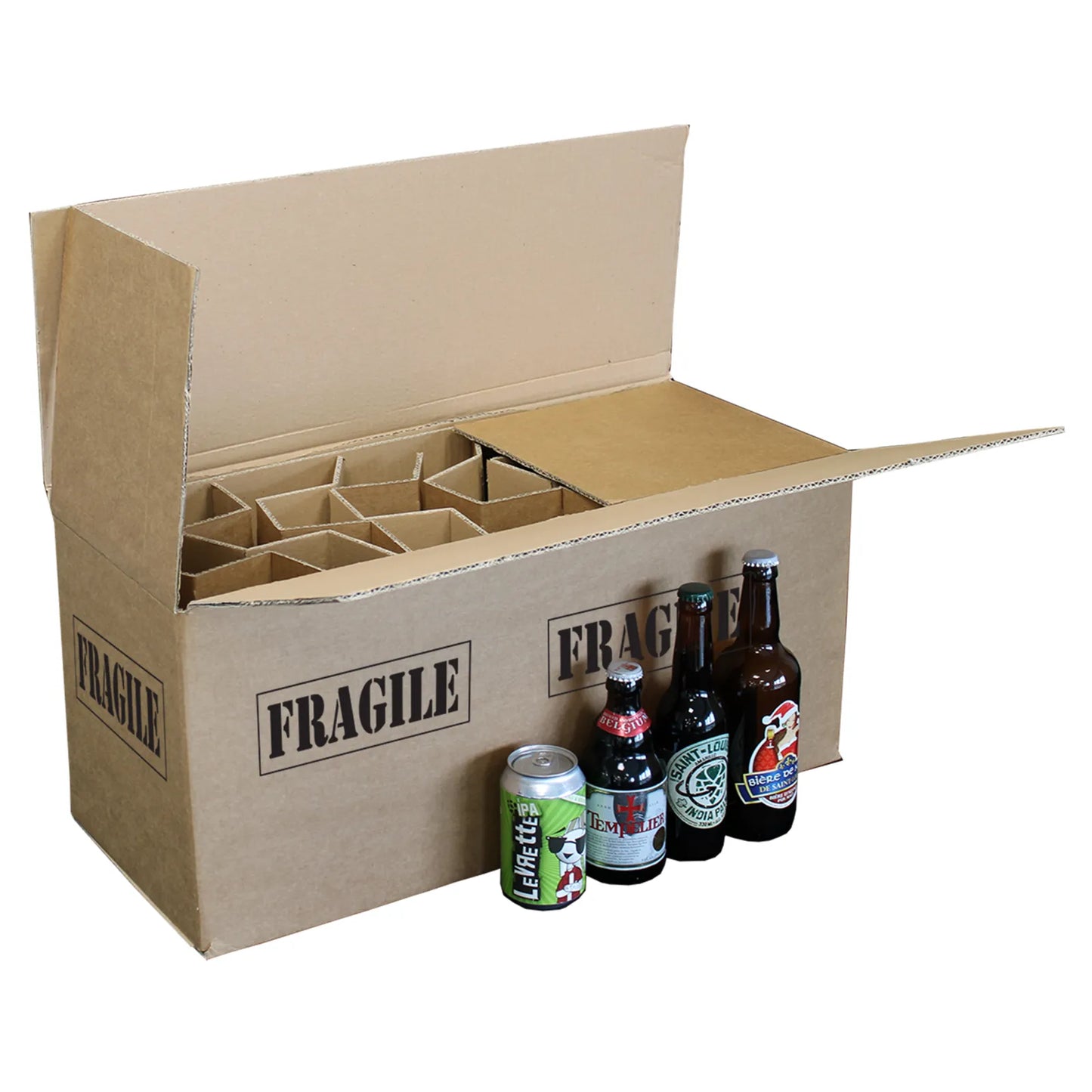 Shipping carton Brussels 24 full beers
