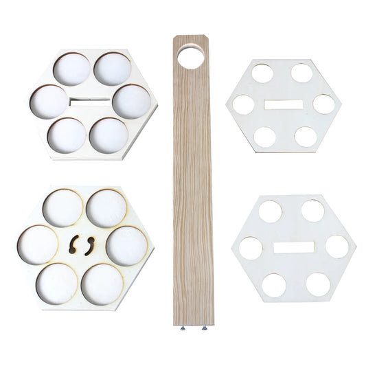 Enzo beer carousel, 12 x 33cl beers (long neck type) Twist