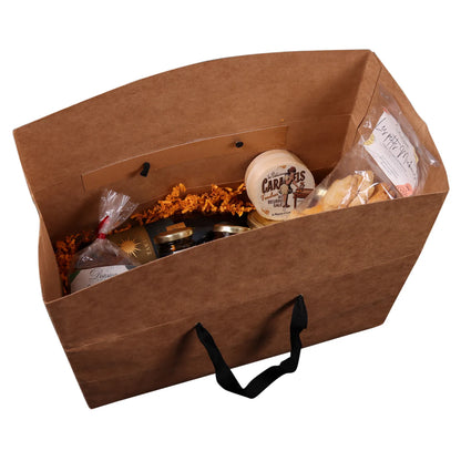 Sac Boxbag Atlanta papier kraft 31x16x16cm