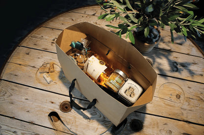 Sac Boxbag Atlanta papier kraft 31x16x16cm