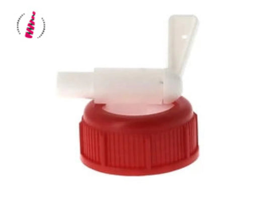 Plastic barrel screw-on tap