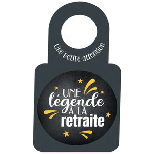 Carte message/goulot Victoria disque anti-goutte - Retraite