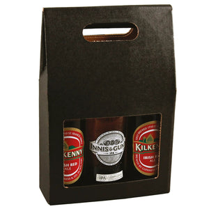 Valisette Buffalo carton kraft 3 bières 33cl (type long neck)