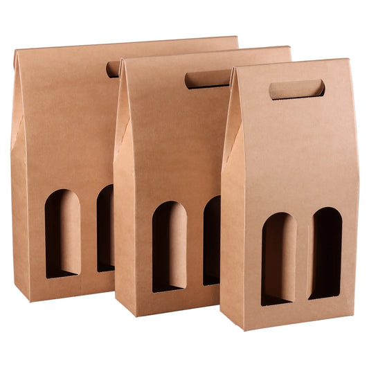 Atlanta cardboard suitcase for 4 bottles
