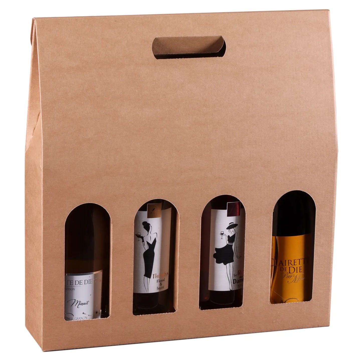 Valisette Atlanta carton 4 bouteilles