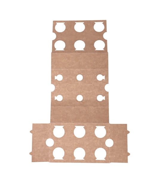 Cardboard pack for 6 beers (long neck type)